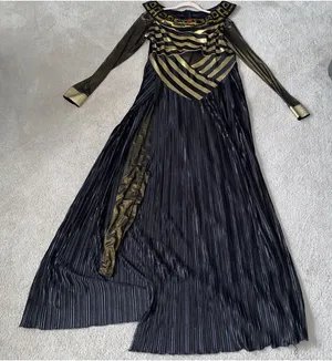 Leg Avenue Plus 1X 2X Queen Of Nile Halloween Costume Cleopatra Egyptian 2 Pc thumbnail 1