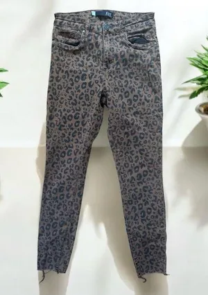 Kut From the Kloth Leopard Jeans Size 2 thumbnail 1