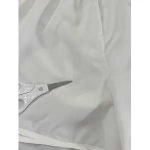 Nike Dri-FIT Running Shorts Women’s White Lined Athletic Training 831558-100 XL thumbnail 2