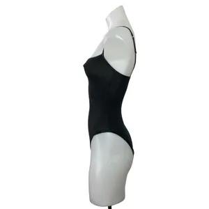 Skims Women's Black Sleeveless Square Neck Cami Camisole Bodysuit Tank Top Sz XS thumbnail 2