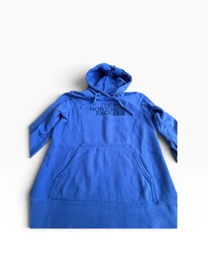 Women's The North Face Blue Pullover Hoodie Sweatshirt Size S thumbnail 3