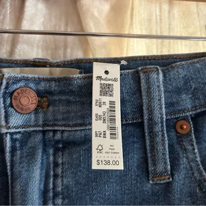 Madewell High-Rise Skinny Crop‎ Jeans in Bradfield Wash $138 NWT See Size Info thumbnail 4