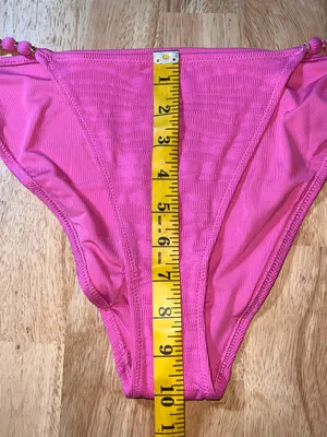 Aerie Large Women's Pink Bikini Bottoms BNWTS $29.95 thumbnail 6