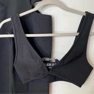 I. Am. Gia 2 Piece Pants Set Black XXS thumbnail 6