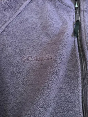 Columbia Kids Purple Full-Zip Fleece Jacket thumbnail 2