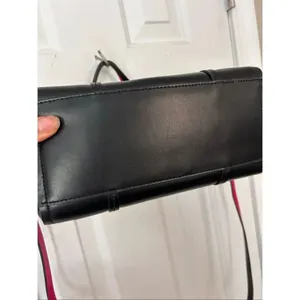 Kate Spade Black and Pink Tote with gold Hardware mini small one thumbnail 5