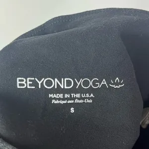 Beyond Yoga High Rise Black‎ & Gray Soft 7/8 Athletic Leggings S thumbnail 5