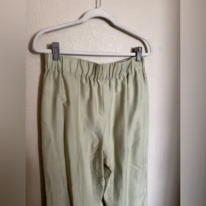 Madewell Tapered Huston Pull-On Crop Pants Sz‎ Medium Faded Seagrass thumbnail 7