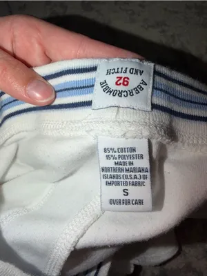 Abercrombie & Fitch Terry Cloth Foldover Mini Skirt Small Y2K thumbnail 5