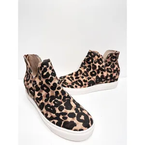 Steve Madden‎ Boots Womens Size 6 Claud Brown Black Leopard Print Ankle Bootie thumbnail 5
