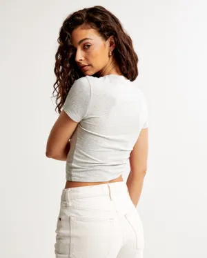 Abercrombie Crop Baby Tee thumbnail 2