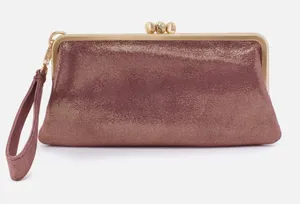 NWT HOBO- Daring Sugar Plum Wristlet Clutch thumbnail 1