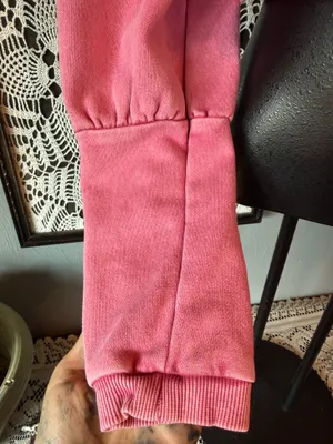 Out From Under Urban Outfitters pink cropped jacket thumbnail 3