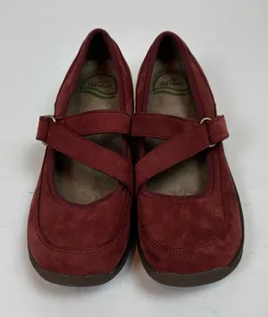 Dansko Red Suede Leather Mary Jane Comfort Shoes EU 37 US 6.5-7 thumbnail 1