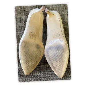 J. Crew Beige‎ Suede Pointed Toe Heel Pumps, Size: 7 thumbnail 7