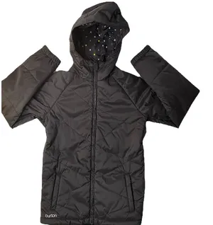 Burton Snowboarding Ski Puffer Jacket Women Size XS Black Quilted Sporty Skiing‎ thumbnail 1
