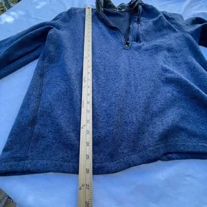 Eddie Bauer size XL 3/4 zip front fleece outdoors gorpcore hiking camping. thumbnail 5