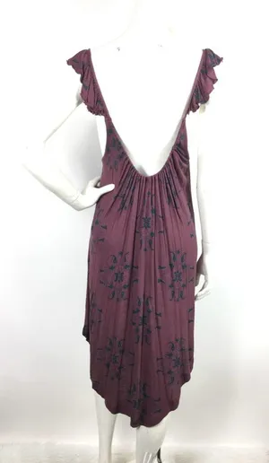Free People Drifter Dress Ruffle Straps L thumbnail 9
