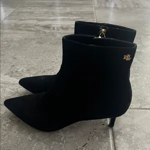 Lauren Ralph Lauren Women’s McKay Booties in Black, Size 6, Retail $195 thumbnail 2