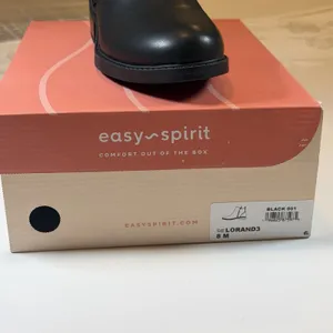 Easy Spirit Size-8 M Womens‎ Lorand Almond Casual Booties Black thumbnail 4