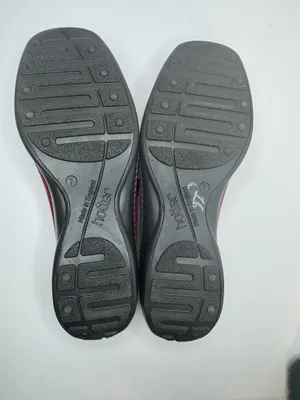 Hotter Francis Red Leather Loafers Size 9 thumbnail 7