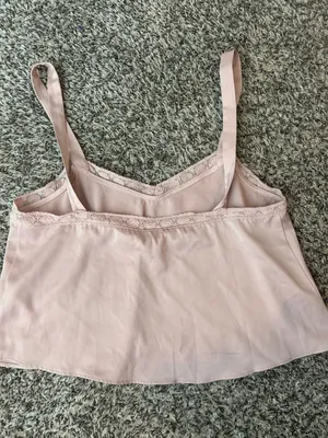 Pink Cropped Tank Urban Outfitters thumbnail 3