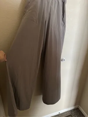 Lululemon Swift Mid-Rise Wide Leg Pants Sz 4 Warm Ash Grey thumbnail 7