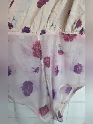 Free People Poppy Printed Bodysuit thumbnail 4