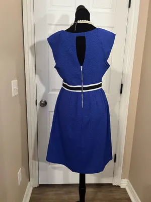 Motherhood Maternity Blue maternity simple dress thumbnail 4