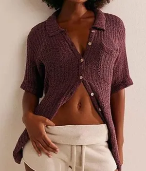 Free People Beach Rita Sweater Cream thumbnail 1