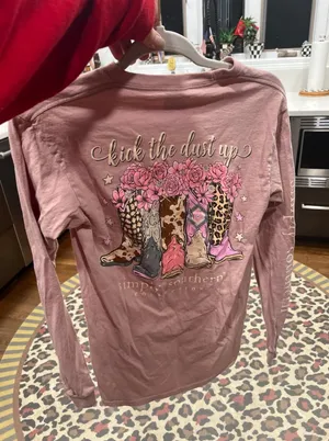 Simply Southern long sleeve cowboy boots small thumbnail 1