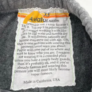 Aviator Nation Gray Rainbow Spellout Logo Sweatpants Casual Lounge Sweat Size XS thumbnail 7
