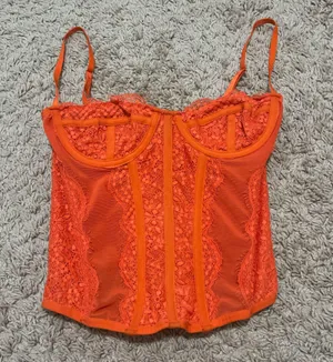 Orange corset Size XS thumbnail 1
