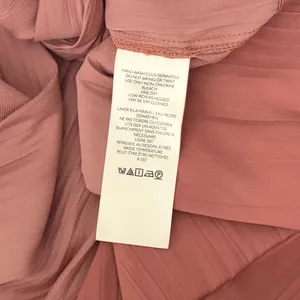 ANTHROPOLOGIE Somerset Satin Maxi Dress Rose Pink Mauve X-Small Petite XSP thumbnail 14