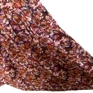 Like New NATURAL LIFE Floral Tiered Maxi Dress Size Medium thumbnail 6
