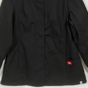 Dickies EDS Stretch Womens M Black Snap Front Scrub Jacket 85304A NWT thumbnail 12