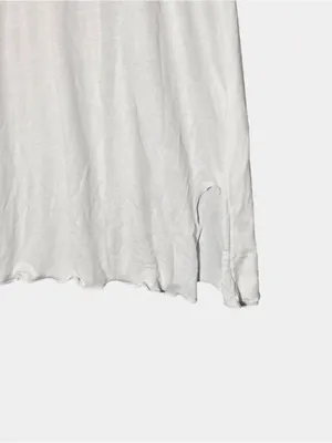 White V-Neck Double-Strap Women’s Swim Coverup Dress thumbnail 3