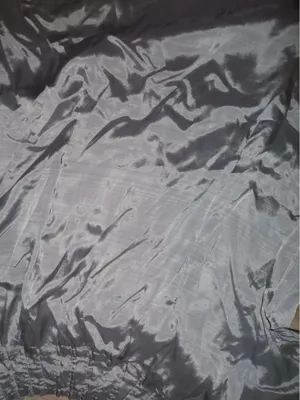 Gray satin short sleeve dress thumbnail 7
