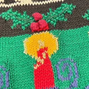 Vintage Christmas sweater size large thumbnail 5