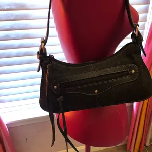 Vintage early 2000s Steve Madden mini shoulder bag black denim thumbnail 4