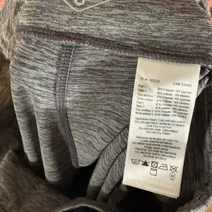 ASICS Gray And Black‎ Active Leggings Size Medium thumbnail 8