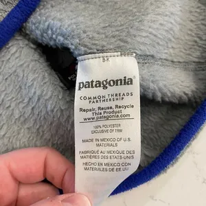 Patagonia Re-Tool Snap-T Pullover Sweatshirt Fleece Size‎ XS thumbnail 7