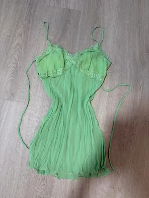 Y2K Rave Tank Green Size M thumbnail 1