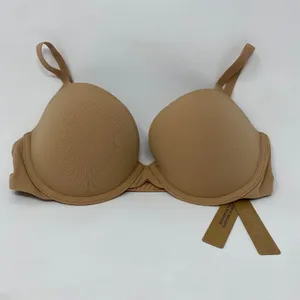 SKIMS Fits Everybody T-Shirt Demi Bra Clay‎ BR-UWR-2294 size 32D thumbnail 3