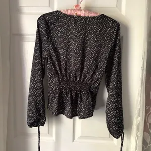 Abercrombie fitted blouse polka dots size small Y2K thumbnail 7