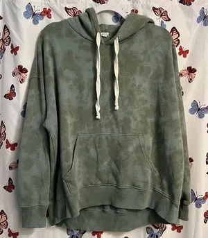 Aerie Oversized pullover tie dye hoodie thumbnail 1