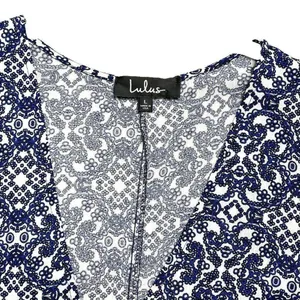 Lulus Mandala Daydream Printed Maxi Dress Sz L thumbnail 4