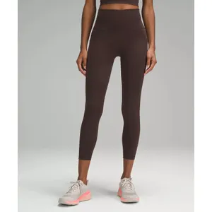 Lululemon. Wunder Train High-Rise Tight with Pockets 25" Espresso Size 8 NWT thumbnail 3