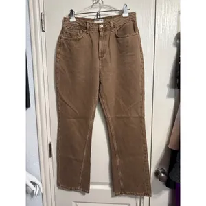 We The Free People Xena High Rise Slim Straight Leg Jeans Boho Western Cowgirl thumbnail 3