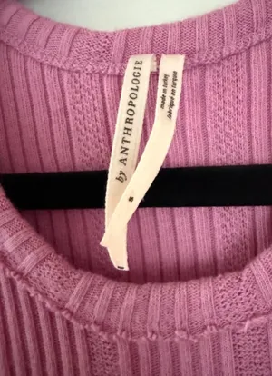 Anthropologie Ribbed Tank Top thumbnail 2